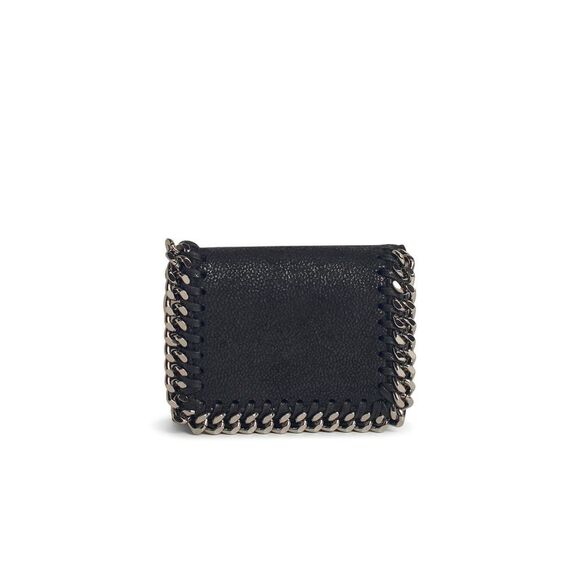 Stella Mccartney Black Eco Leather Wallet Women